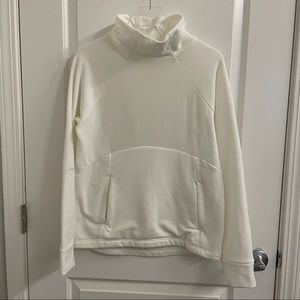 Athleta Polartec Funnel Neck Turtleneck White (S)